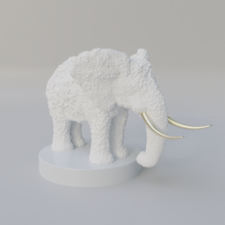 Crystal Elephant #WHITE